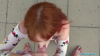 Alex Harper a vörös hajú csöcsös tinédzser kishölgy szőrös picsája bekúrva - Szexbalvany