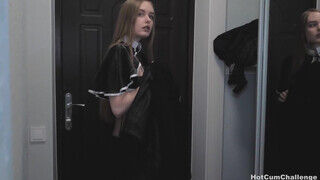 Amatőr cosplayes goth tinédzser nőci picsája megrakva - Szexbalvany