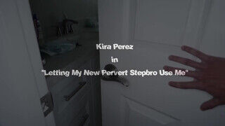 Kira Perez a méretes keblű brazil nevelő húgi titokban a tesóval kúr - Szexbalvany