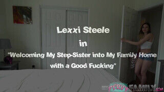 Lexxi Steele a kiéhezett nevelő húgi egy jót dug a hatalmas farkú tesóval - Szexbalvany
