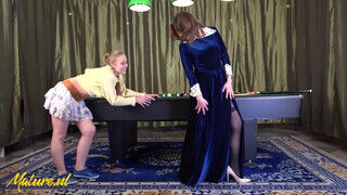 Camilla a csöcsös fiatal és Aubrey While játszadoznak egymással - Szexbalvany