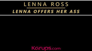 Lenna Ross a tetszetős felhevült milf popója megkamatyolva - Szexbalvany