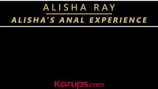 Alisha Ray a karcsú világos szőke milf hátsó bejáratba tolva a konyhában - Szexbalvany